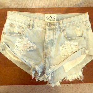 One teaspoon bandit shorts size 26